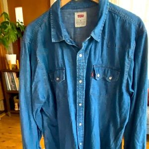 Men’s Levi’s Denim Shirt - size XXL